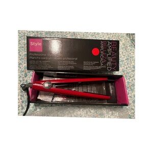 Red Professional Hair Straightener
